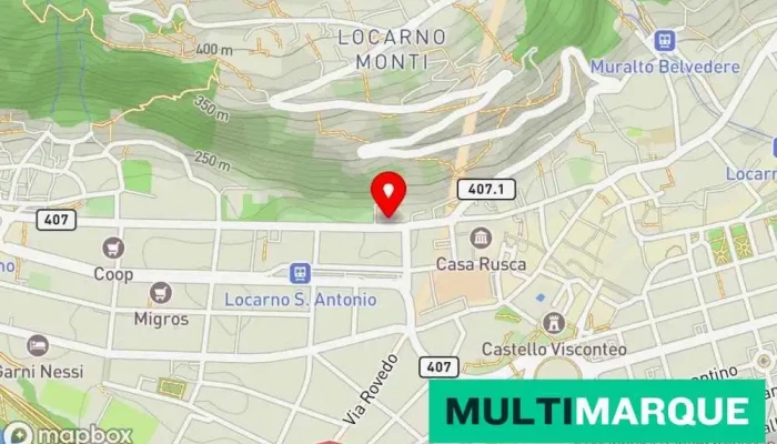 Concessionario Opel Ticino -  Karte - Locarno