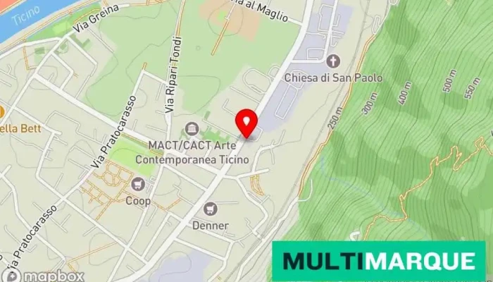 D S Cars Karte - Bellinzona