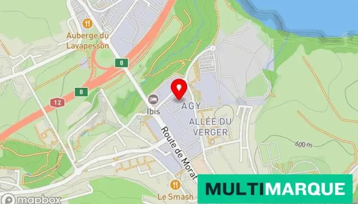 Daimler Buses Suisse Sa -  Karte - Granges-paccot