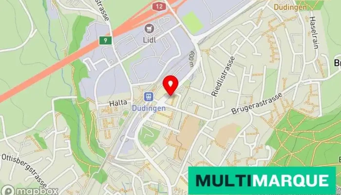 Daves Fahrschule Karte - Düdingen