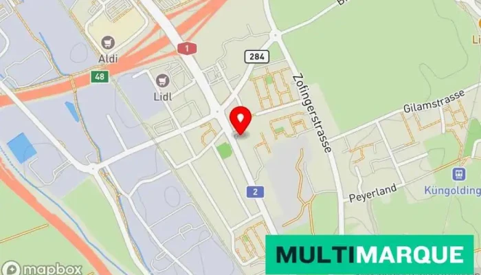 Karte von Delta92 Garage Autowerkstatt in Oftringen
