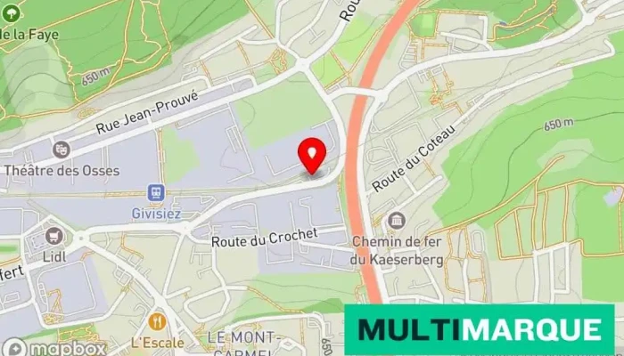 Desa Autoglass Ag -  Karte - Givisiez