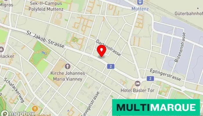 Desa Autoglass Ag -  Karte - Muttenz