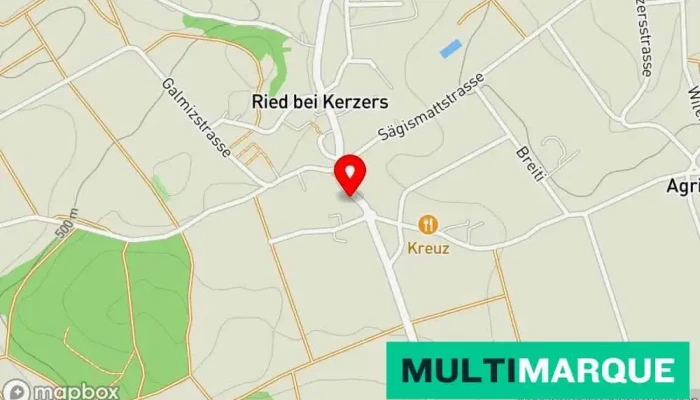 Dorfgarage Tolaj Ried Bei Kerzers -  Karte - Ried Bei Kerzers