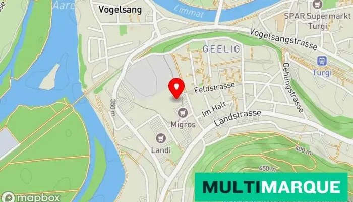 Karte von DQ AutoCosmetic Autowerkstatt in Gebenstorf