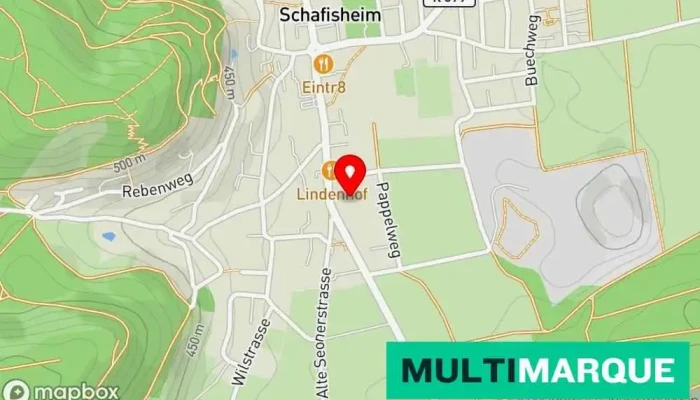 Karte von Dubai Reifen Schafisheim Reifengeschäft in Schafisheim