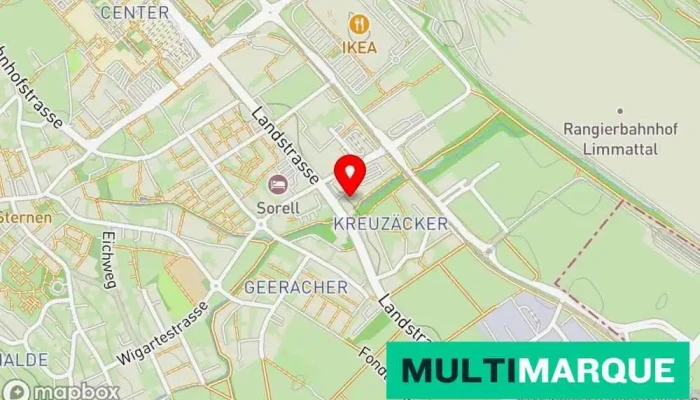 Karte von Emil Frey Spreitenbach Autohändler, Autowerkstatt, Gebrauchtwagenhändler in Spreitenbach