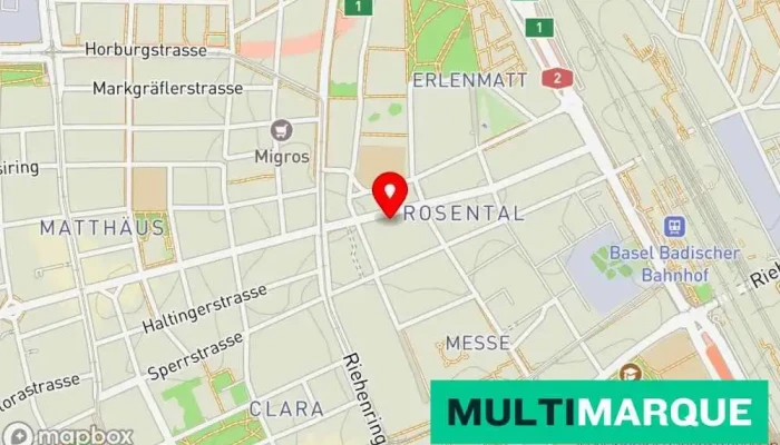Essential By Dorint Basel City -  Karte - Basel