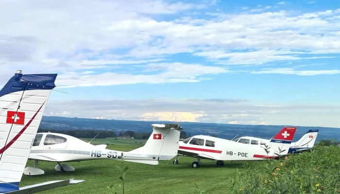 Flugplatz Fricktal -  Schupfart Standort - Schupfart