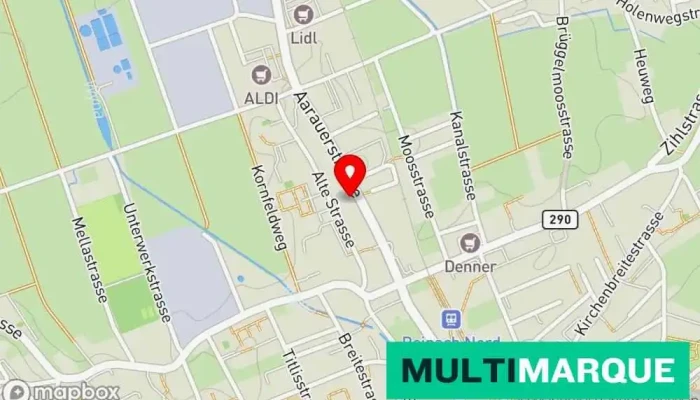 Karte von folien-shop24 Großhändler für Autozubehör, Autoglasservice, Autoglaswerkstatt, Auto-Tuning-Werkstatt, Fahrzeugzubehörgeschäft, Anbieter von PE- und Kunststofffolien, Schulungszentrum, Anbieter von Tuning-Produkten, Fahrzeugfolierer, Scheibentönungsservice in Reinach