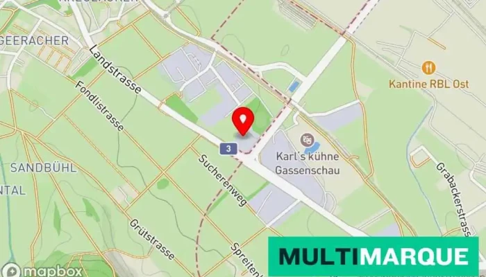 Karte von Franco Sassano Autowerkstatt in Spreitenbach