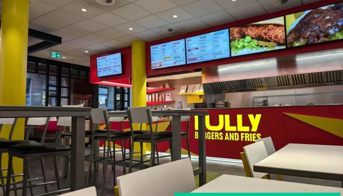 Fully Burgers And Fries -  Atmosphare - Lugano