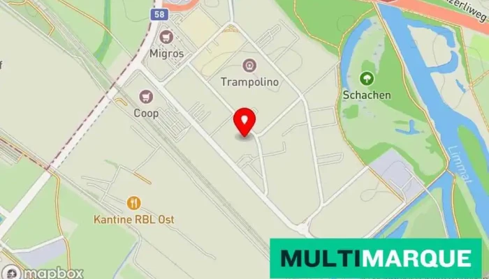 Karte von Garage Ajdinoski Autowerkstatt in Dietikon