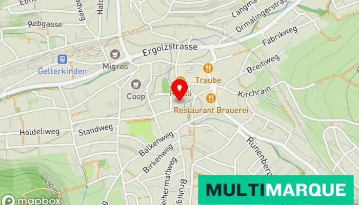 Garage Blendi -  Karte - Gelterkinden