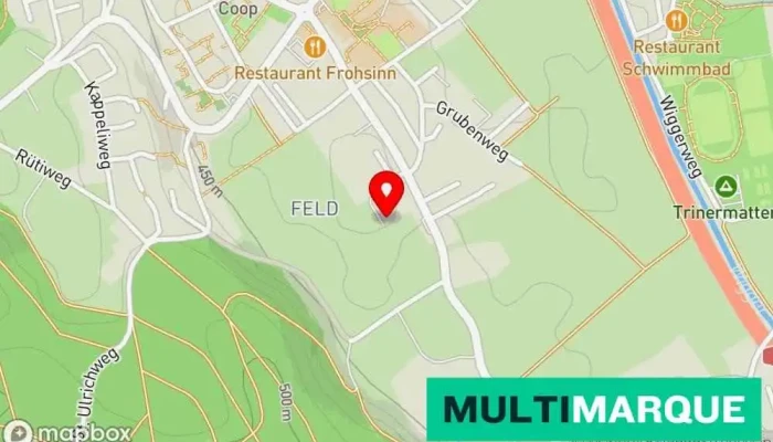 Karte von Garage Bohnenblust Autowerkstatt in Strengelbach