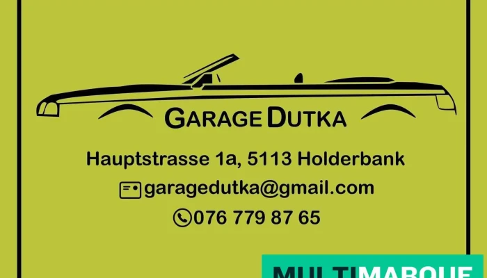 Garage Dutka -  Alle - Holderbank