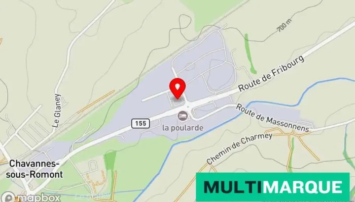 Garage Elite C Chammartin Sarl Karte - Romont
