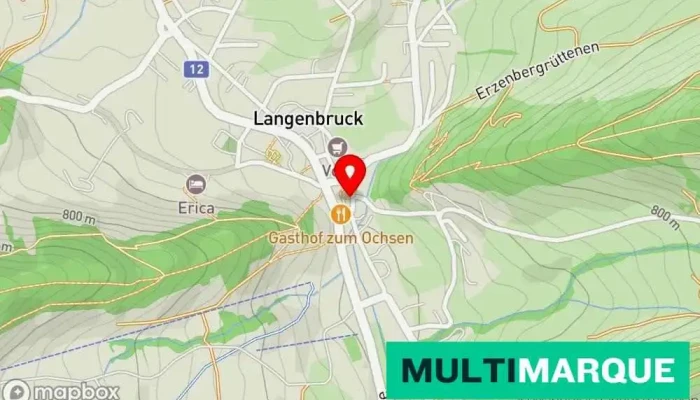 Garage M Suter -  Karte - Langenbruck