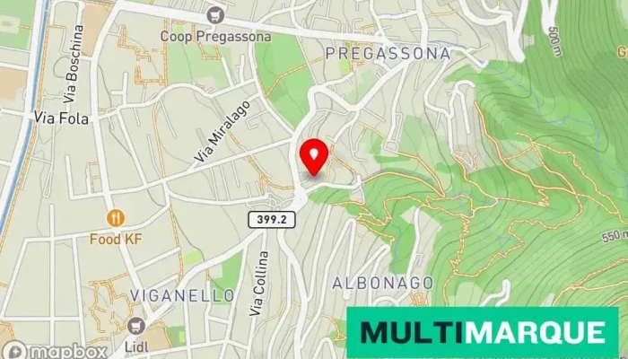 Garage N Crotta Karte - Lugano