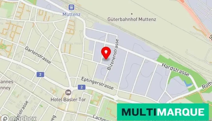 Garage Stocker Muttenz -  Karte - Muttenz