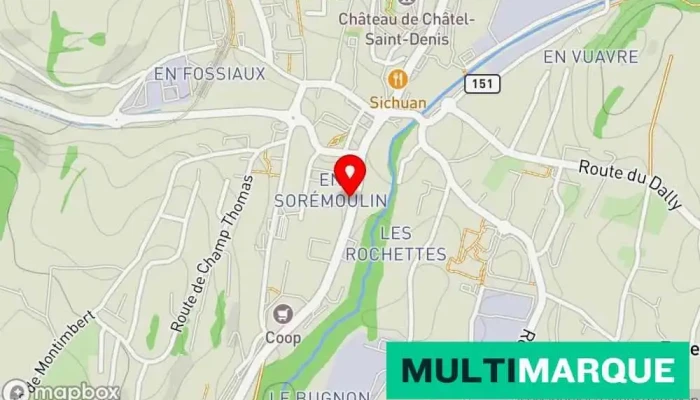 Garage Touring Freymond Roger -  Karte - Châtel-saint-denis