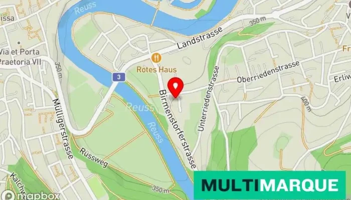 Karte von Garage Tuveri Autowerkstatt in Gebenstorf