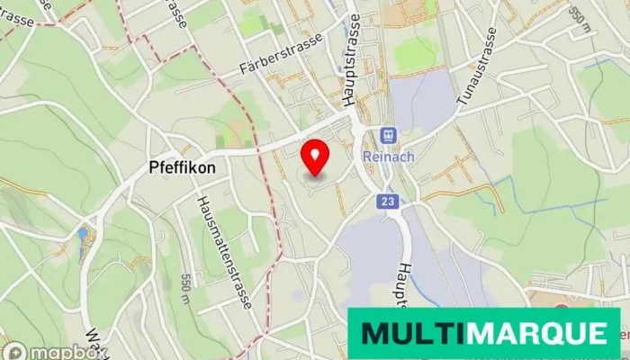 Karte von Garage Ulrich Gautschi Autowerkstatt in Reinach