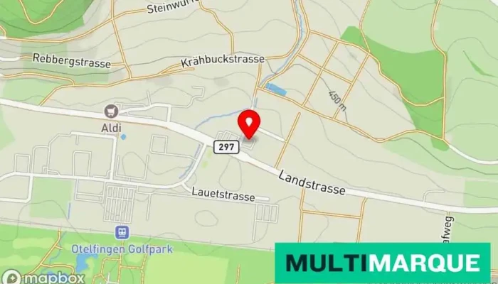 Karte von Garage Zöllig Autohändler, Karosseriewerkstatt, Fahrzeuglackiererei, Autowerkstatt, Honda-Händler, Isuzu-Händler, Suzuki-Händler in Otelfingen