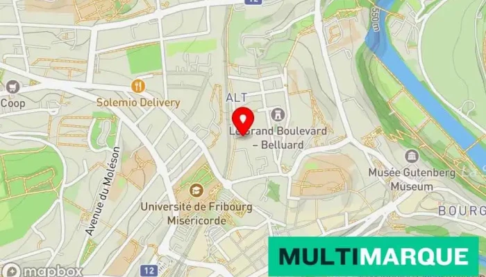 Garagiste Saiti Sevdail -  Karte - Fribourg