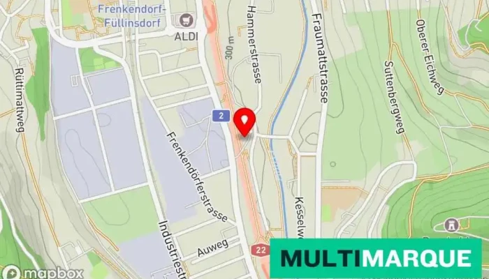 Glas Trosch Autoglas   Liestal Karte - Liestal