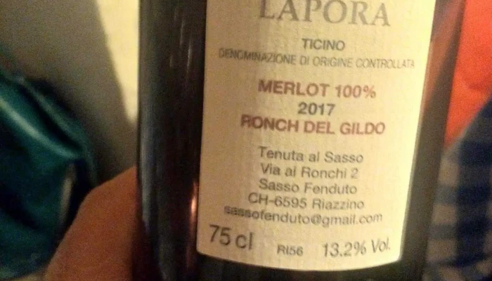 Grotto America -  Wein - Ponte Brolla, Tegna
