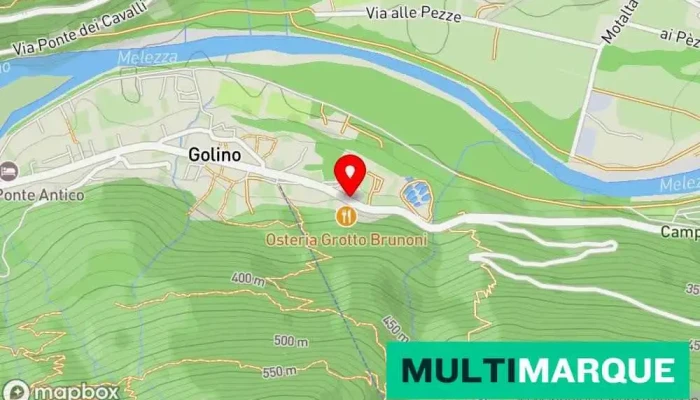 Grotto Brunoni -  Karte - Golino