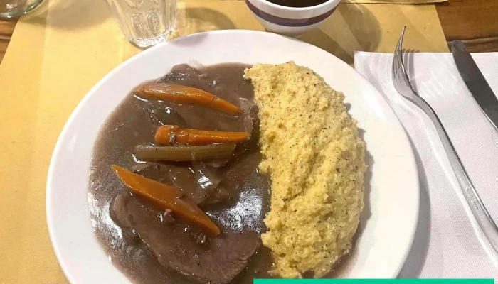Grotto Dellortiga Polenta - Manno