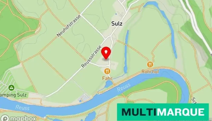 Karte von H. Tschumi Autowerkstatt in Künten