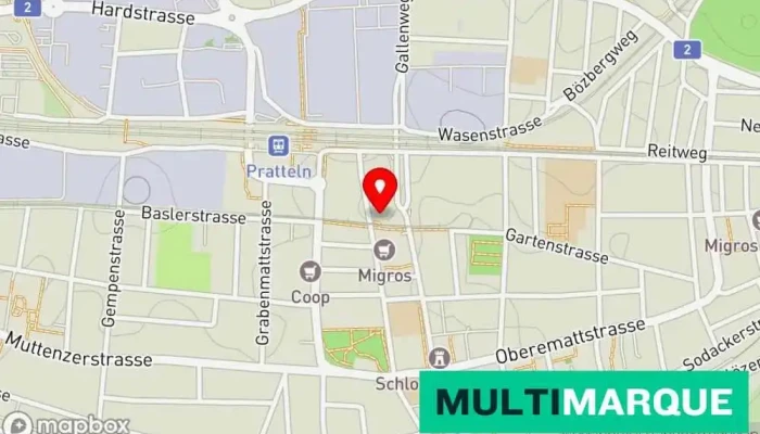 Hamwaa Ag Modellbahnen -  Karte - Pratteln
