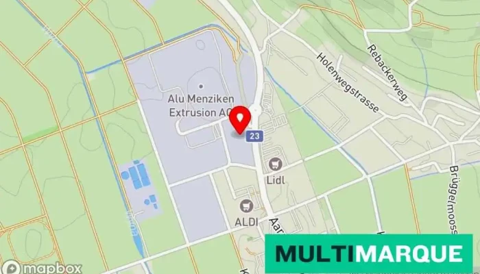 Karte von HC Spritzwerk Fahrzeuglackiererei in Reinach