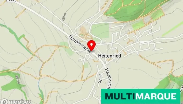 Heitenried -  Karte - Heitenried
