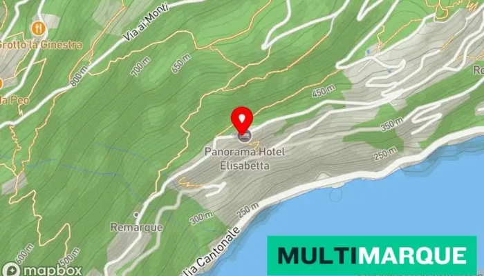 Hotel Elisabetta -  Karte - Ronco Sopra Ascona