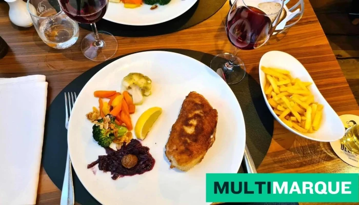Hotel Restaurant Rossli Allschwil Schnitzel Cordon Bleu - Allschwil