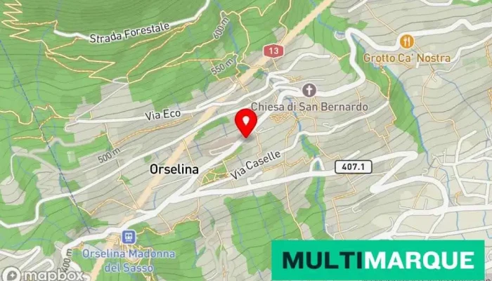 Hotel Stella Sa -  Karte - Orselina