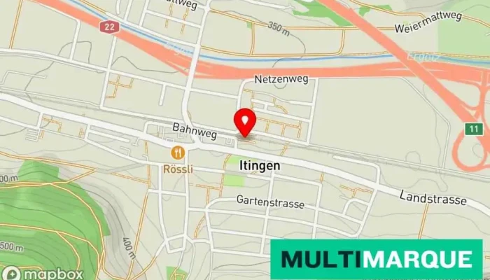 Itingen -  Karte - Itingen
