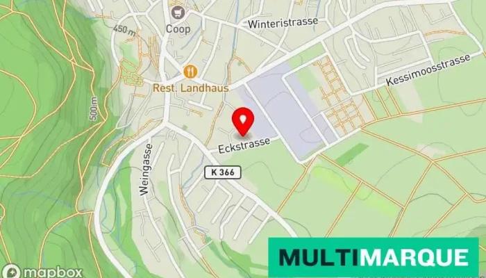 Karte von Käferland Autowerkstatt in Villmergen