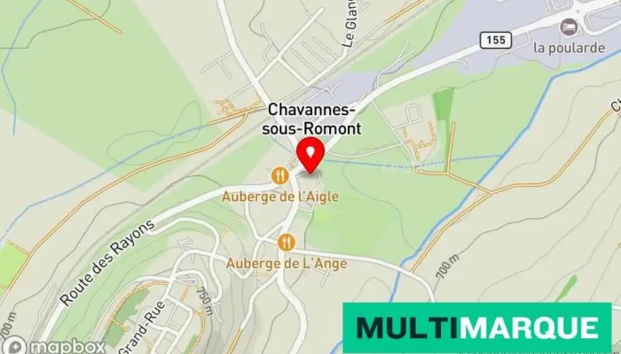 Karosseriewerkstatt Des Chavannes -  Karte - Romont