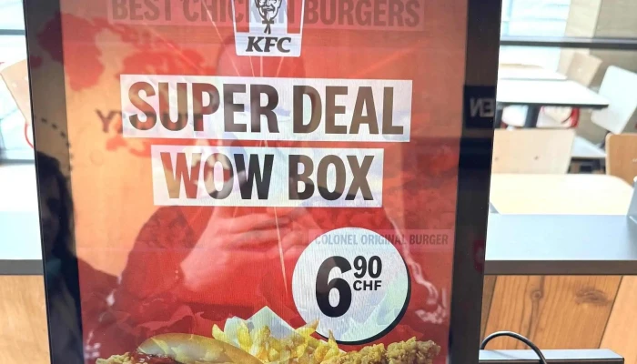 Kentucky Fried Chicken -  Offnungszeiten - Bubendorf