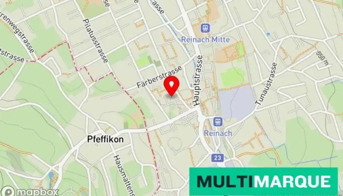 Karte von kids-cars.ch Spielefachhandel in Reinach