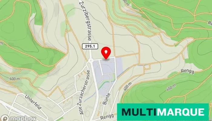 Karte von KM Service Kaffeegeschäft, Reparaturservice in Tegerfelden