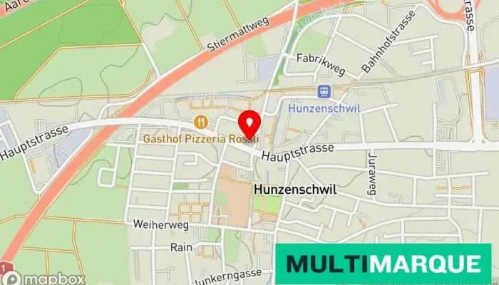 Karte von Koch Oldtimer Ankauf & Verkauf von Automobilen Autohändler in Hunzenschwil