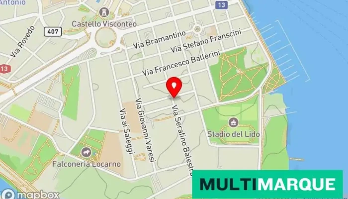 L Officina Locarno -  Karte - Locarno