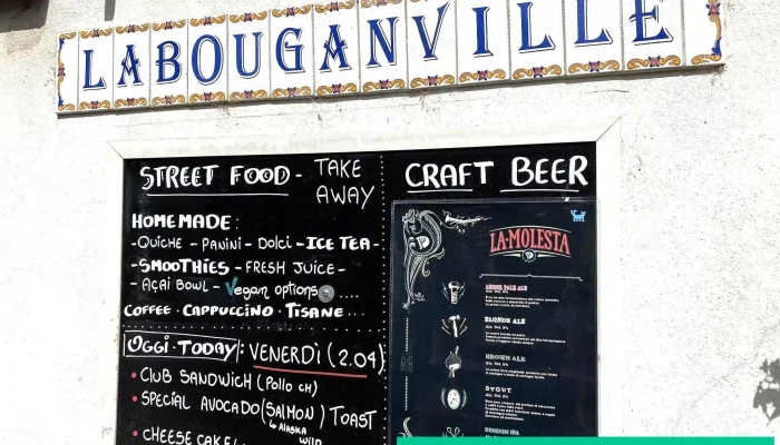 La Bouganville -  Speisekarte - Lugano