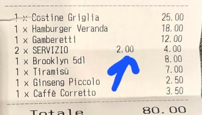 La Veranda -  Speisekarte - Lugano